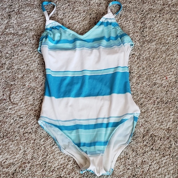 MICHAEL Michael Kors Other - MICHAEL Michael Kors blue/white striped swimsuit